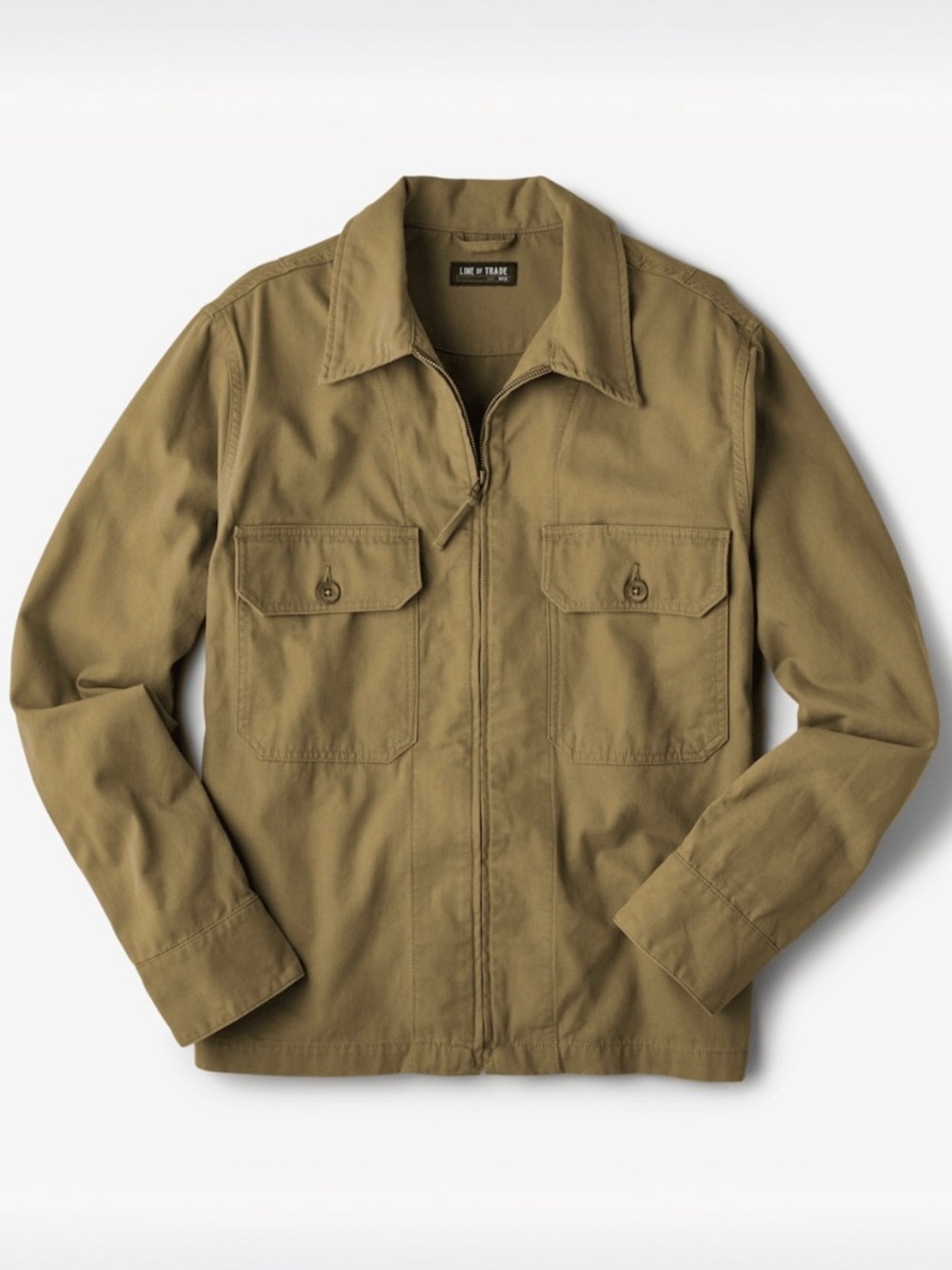 LINE OF TRADE Corbin Service Jacket Lightweight Military inspired chore jacket L